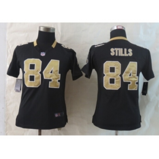 Women Nike New Orleans Saints #84 Stills Black Jerseys Women Nike New Orleans Saints #84 Stills Black Jerseys