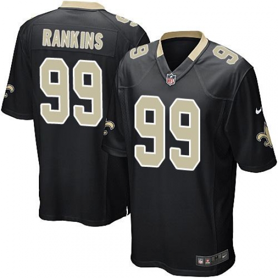 Nike Saints #99 Sheldon Rankins Black Team Color Youth Stitched NFL Elite Jersey Nike Saints #99 Sheldon Rankins Black Team Color Youth Stitched NFL Elite Jersey
