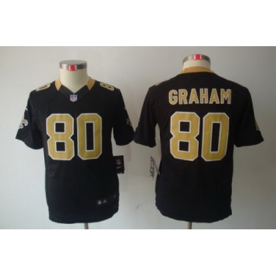Nike Youth New Orleans Saints #80 Jimmy Graham Black Limited Jerseys Nike Youth New Orleans Saints #80 Jimmy Graham Black Limited Jerseys