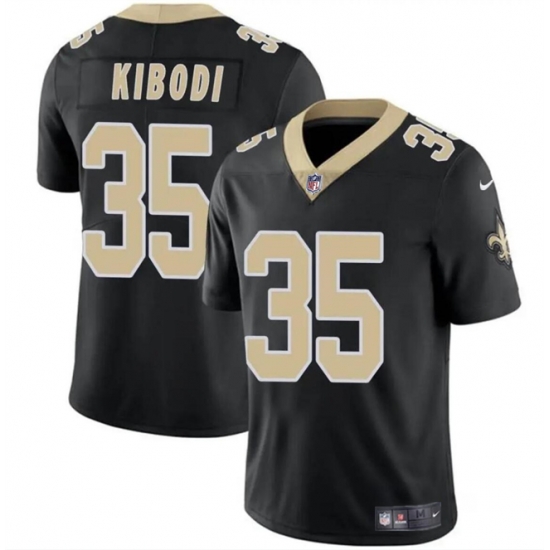 Youth New Orleans Saints 35 Jacob Kibodi Black Vapor Limited Stitched Football Jersey Youth New Orleans Saints 35 Jacob Kibodi Black Vapor Limited Stitched Football Jersey