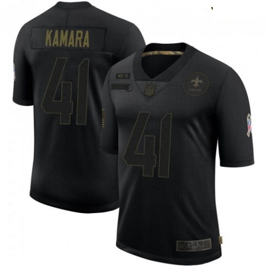 Youth New Orleans Saints 41 Alvin Kamara Black Salute To Service Limited Jersey Youth New Orleans Saints 41 Alvin Kamara Black Salute To Service Limited Jersey