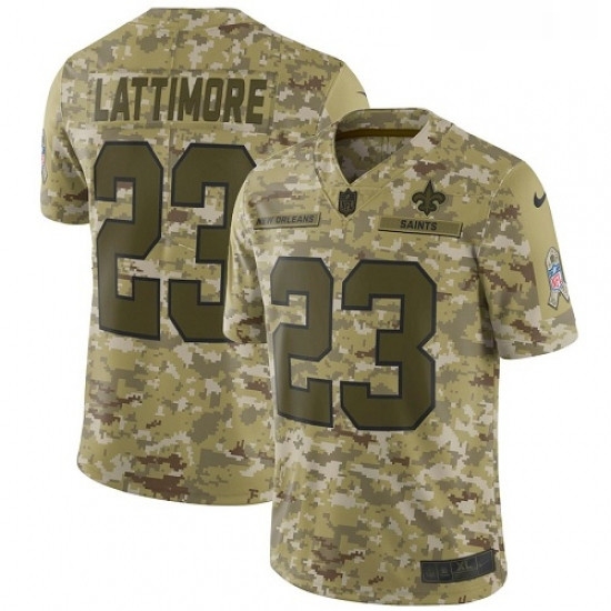 Youth Nike New Orleans Saints 23 Marshon Lattimore Limited Camo 2018 Salute to Service NFL Jersey Youth Nike New Orleans Saints 23 Marshon Lattimore Limited Camo 2018 Salute to Service NFL Jersey