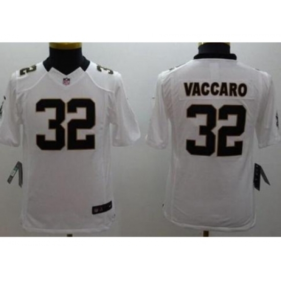 Youth Nike New Orleans Saints #32 Kenny Vaccaro White Stitched NFL Limited Jersey Youth Nike New Orleans Saints #32 Kenny Vaccaro White Stitched NFL Limited Jersey