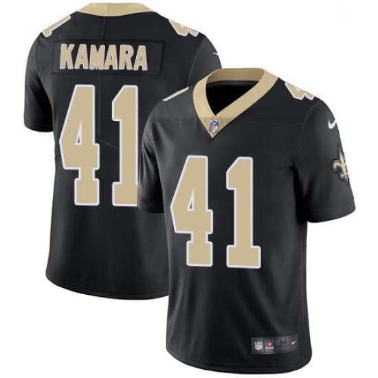 Youth Nike New Orleans Saints 41 Alvin Kamara Black Team Color Vapor Untouchable Limited Player NFL Jersey Youth Nike New Orleans Saints 41 Alvin Kamara Black Team Color Vapor Untouchable Limited Player NFL Jersey