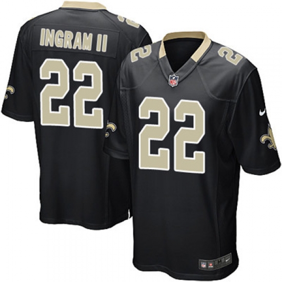 Youth Nike Saints #22 Mark Ingram II Black Team Color Stitched NFL Elite Jersey Youth Nike Saints #22 Mark Ingram II Black Team Color Stitched NFL Elite Jersey