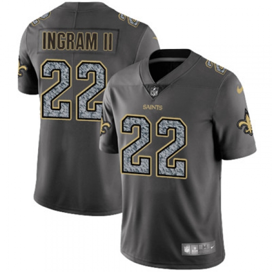 Youth Nike Saints #22 Mark Ingram II Gray Static NFL Vapor Untouchable Game Jersey Youth Nike Saints #22 Mark Ingram II Gray Static NFL Vapor Untouchable Game Jersey