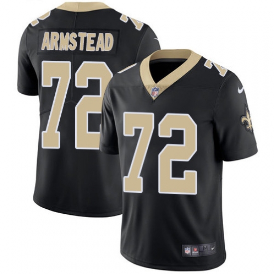 Youth Nike Saints 72 Terron Armstead Black Team Color Stitched NFL Vapor Untouchable Limited Jersey Youth Nike Saints 72 Terron Armstead Black Team Color Stitched NFL Vapor Untouchable Limited Jersey