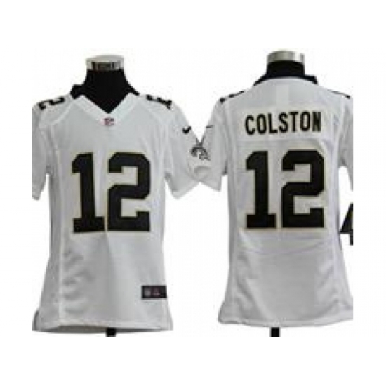 Youth Nike Youth New Orleans Saints #12 Marques Colston White jerseys Youth Nike Youth New Orleans Saints #12 Marques Colston White jerseys