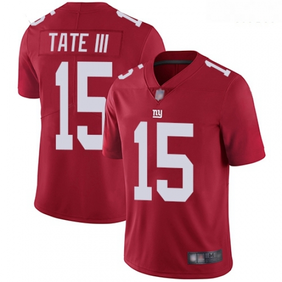 Giants 15 Golden Tate III Red Alternate Men Stitched Football Vapor Untouchable Limited Jersey Giants 15 Golden Tate III Red Alternate Men Stitched Football Vapor Untouchable Limited Jersey