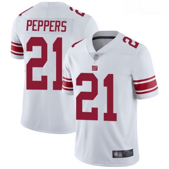 Giants 21 Jabrill Peppers White Men Stitched Football Vapor Untouchable Limited Jersey Giants 21 Jabrill Peppers White Men Stitched Football Vapor Untouchable Limited Jersey