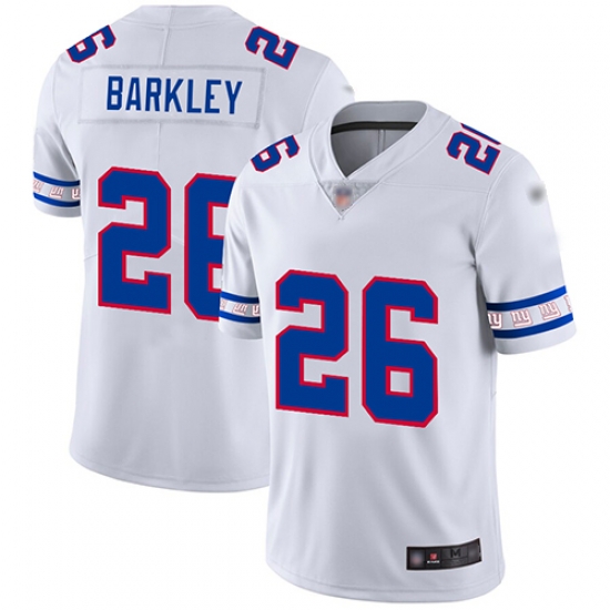 Giants 26 Saquon Barkley White Mens Stitched Football Limited Team Logo Fashion Jersey Giants 26 Saquon Barkley White Mens Stitched Football Limited Team Logo Fashion Jersey