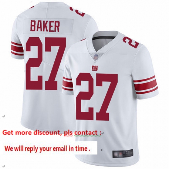 Giants 27 Deandre Baker White Men Stitched Football Vapor Untouchable Limited Jersey Giants 27 Deandre Baker White Men Stitched Football Vapor Untouchable Limited Jersey