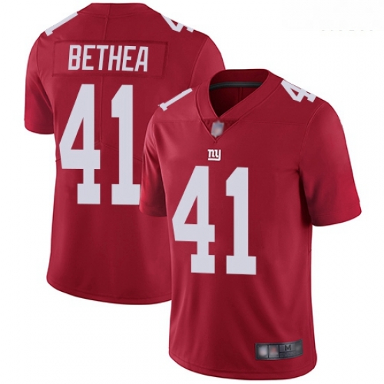 Giants 41 Antoine Bethea Red Alternate Men Stitched Football Vapor Untouchable Limited Jersey Giants 41 Antoine Bethea Red Alternate Men Stitched Football Vapor Untouchable Limited Jersey