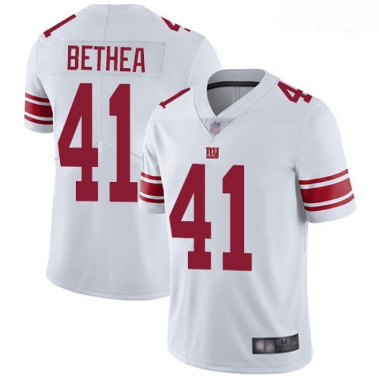 Giants 41 Antoine Bethea White Men Stitched Football Vapor Untouchable Limited Jersey Giants 41 Antoine Bethea White Men Stitched Football Vapor Untouchable Limited Jersey