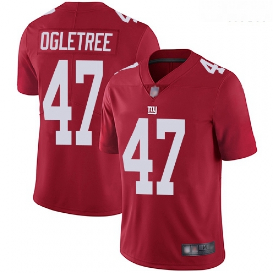 Giants 47 Alec Ogletree Red Alternate Men Stitched Football Vapor Untouchable Limited Jersey Giants 47 Alec Ogletree Red Alternate Men Stitched Football Vapor Untouchable Limited Jersey