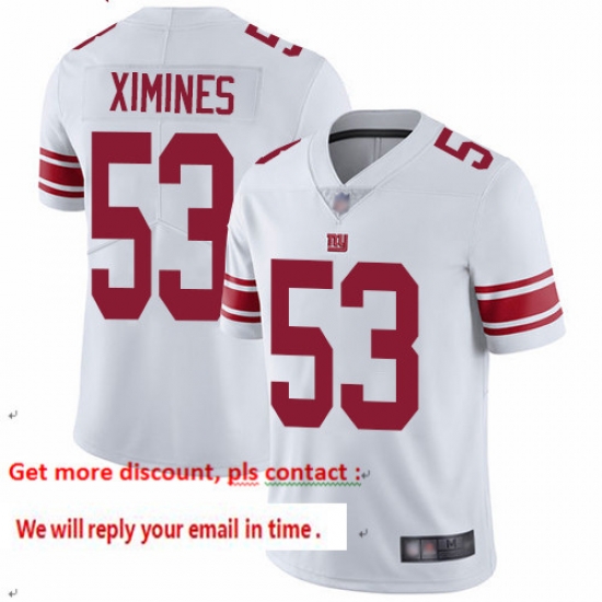 Giants 53 Oshane Ximines White Men Stitched Football Vapor Untouchable Limited Jersey Giants 53 Oshane Ximines White Men Stitched Football Vapor Untouchable Limited Jersey