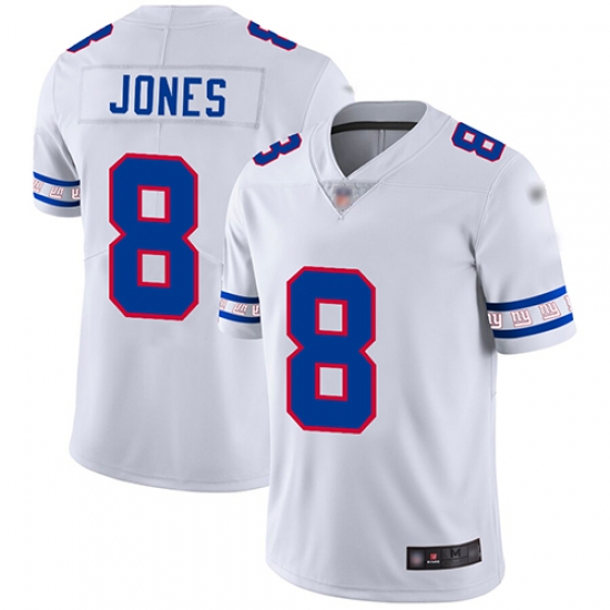 Giants 8 Daniel Jones White Mens Stitched Football Limited Team Logo Fashion Jersey Giants 8 Daniel Jones White Mens Stitched Football Limited Team Logo Fashion Jersey
