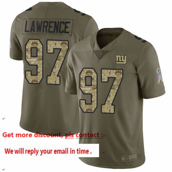 Giants 97 Dexter Lawrence Olive Camo Men Stitched Football Limited 2017 Salute To Service Jersey Giants 97 Dexter Lawrence Olive Camo Men Stitched Football Limited 2017 Salute To Service Jersey