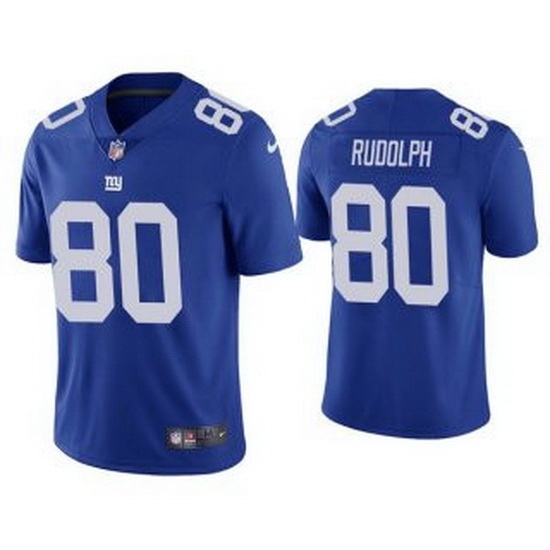 Men Blue New York Giants 80 Kyle Rudolph Vapor Untouchable Limited Stitched Jersey Men Blue New York Giants 80 Kyle Rudolph Vapor Untouchable Limited Stitched Jersey