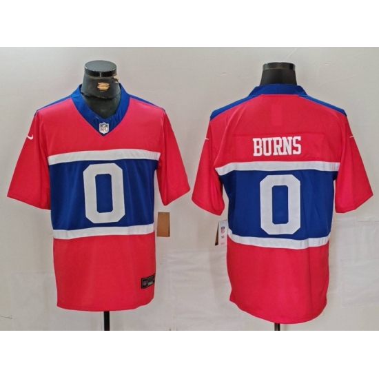Men New York Giants 0 Brian Burns Century Red Alternate Vapor F U S E Limited Stitched Football Jersey Men New York Giants 0 Brian Burns Century Red Alternate Vapor F U S E Limited Stitched Football Jersey