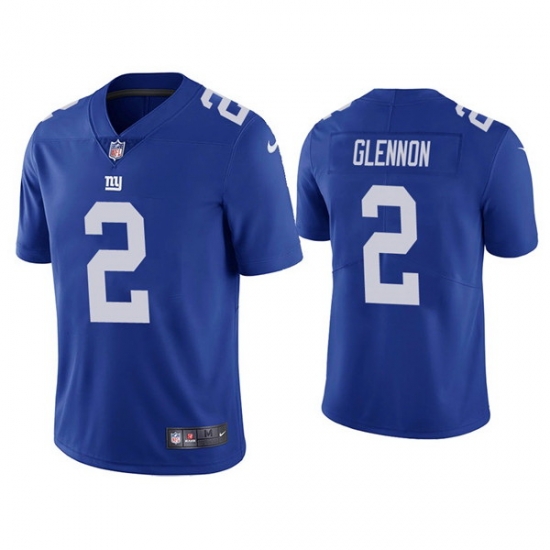 Men New York Giants 2 Mike Glennon Blue Vapor Untouchable Limited Stitched Jersey Men New York Giants 2 Mike Glennon Blue Vapor Untouchable Limited Stitched Jersey