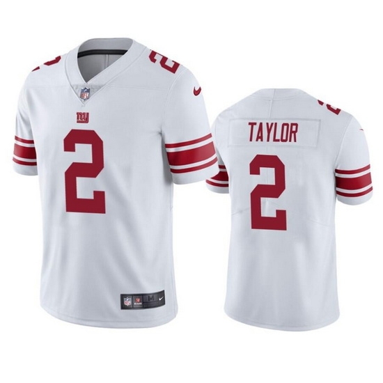 Men New York Giants 2 Tyrod Taylor White Vapor Untouchable Limited Stitched Jersey Men New York Giants 2 Tyrod Taylor White Vapor Untouchable Limited Stitched Jersey