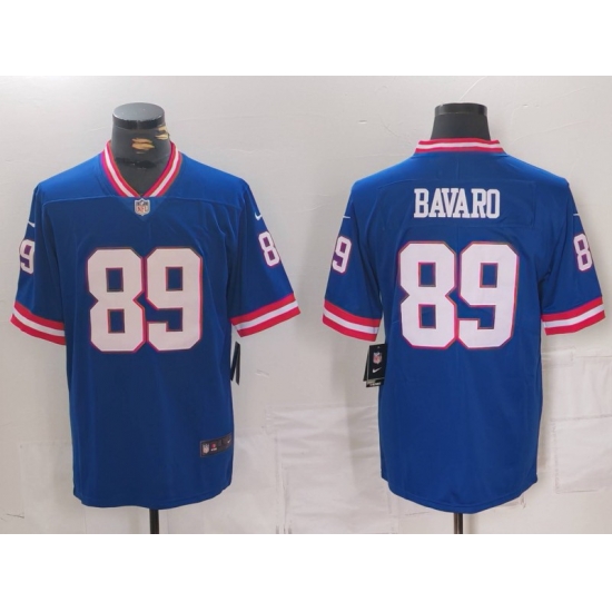 Men New York Giants 89 Mark Bavaro Royal Vapor Untouchable Classic Retired Player Stitched Jersey Men New York Giants 89 Mark Bavaro Royal Vapor Untouchable Classic Retired Player Stitched Jersey