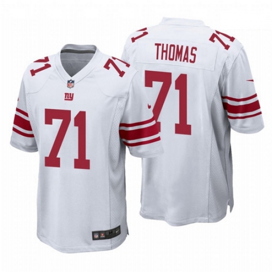 Men Nike Giant 71 Andrew Thomas White Game Jersey 2020 NFL Draft Men Nike Giant 71 Andrew Thomas White Game Jersey 2020 NFL Draft