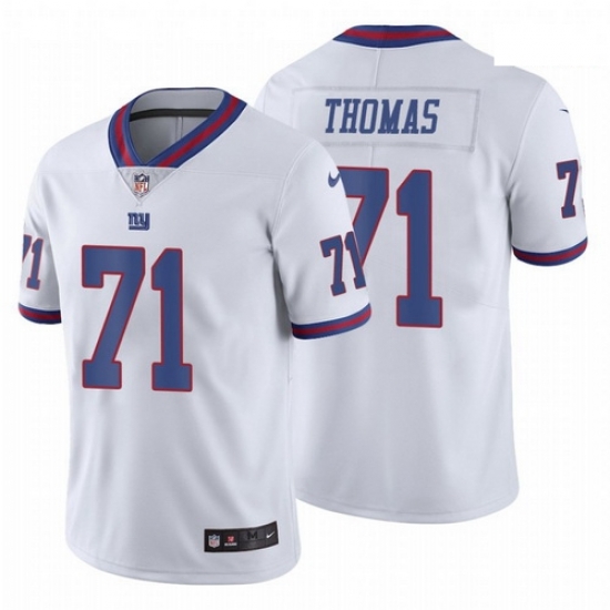 Men Nike Giant 71 Andrew Thomas White Vapor Limited Jersey 2020 NFL Draft Men Nike Giant 71 Andrew Thomas White Vapor Limited Jersey 2020 NFL Draft