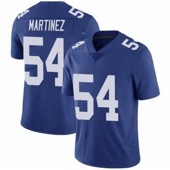 Men Nike New York Giants 54 Blake Martinez Blue Vapor Untouchable Limited Jersey Men Nike New York Giants 54 Blake Martinez Blue Vapor Untouchable Limited Jersey