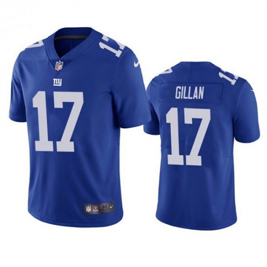 Men's New York Giants #17 Jamie Gillan Blue Vapor Untouchable Limited Stitched Jersey Men's New York Giants #17 Jamie Gillan Blue Vapor Untouchable Limited Stitched Jersey