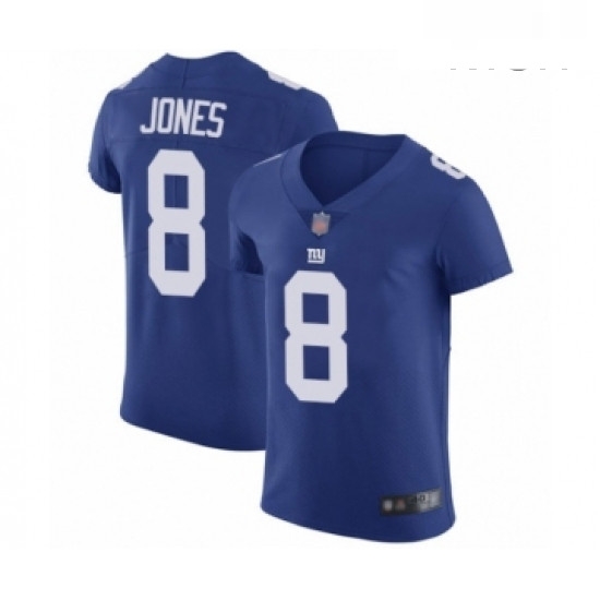 Mens New York Giants 8 Daniel Jones Royal Blue Team Color Vapor Untouchable Elite Player Football Jersey Mens New York Giants 8 Daniel Jones Royal Blue Team Color Vapor Untouchable Elite Player Football Jersey
