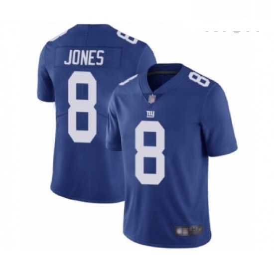 Mens New York Giants 8 Daniel Jones Royal Blue Team Color Vapor Untouchable Limited Player Football Jersey Mens New York Giants 8 Daniel Jones Royal Blue Team Color Vapor Untouchable Limited Player Football Jersey