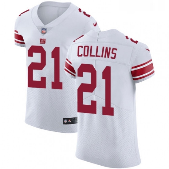 Mens Nike New York Giants 21 Landon Collins White Vapor Untouchable Elite Player NFL Jersey Mens Nike New York Giants 21 Landon Collins White Vapor Untouchable Elite Player NFL Jersey