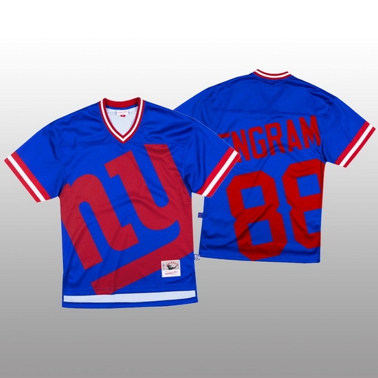 NFL New York Giants 88 Evan Engram Blue Men Mitchell 26 Nell Big Face Fashion Limited NFL Jersey NFL New York Giants 88 Evan Engram Blue Men Mitchell 26 Nell Big Face Fashion Limited NFL Jersey