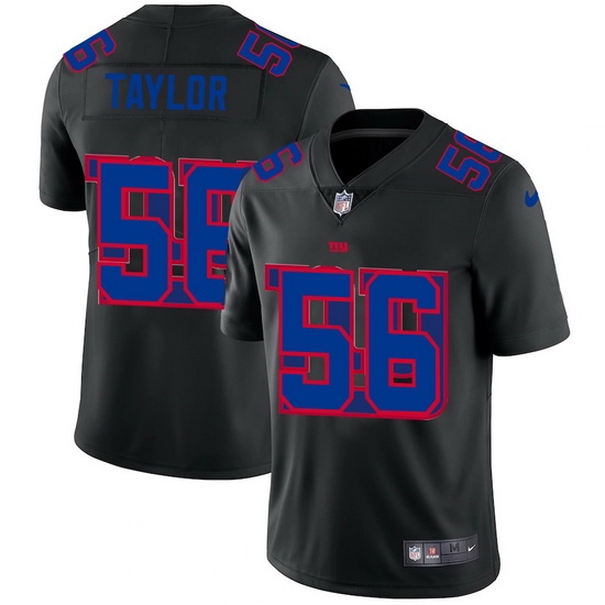 New York Giants 56 Lawrence Taylor Men Nike Team Logo Dual Overlap Limited NFL Jersey Black New York Giants 56 Lawrence Taylor Men Nike Team Logo Dual Overlap Limited NFL Jersey Black