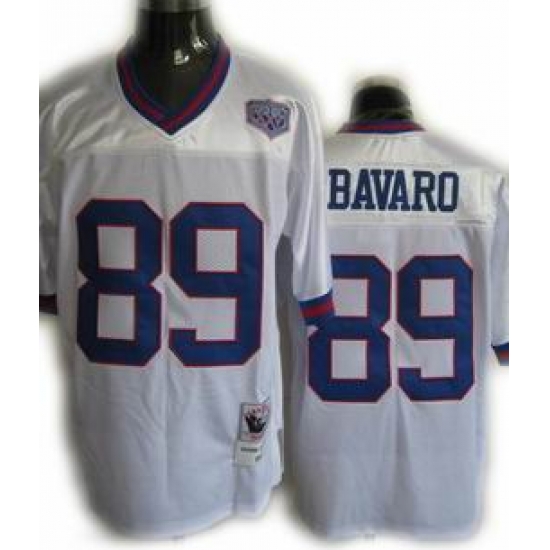 New York Giants 89 Mark Bavaro Throwback Jerseys white New York Giants 89 Mark Bavaro Throwback Jerseys white