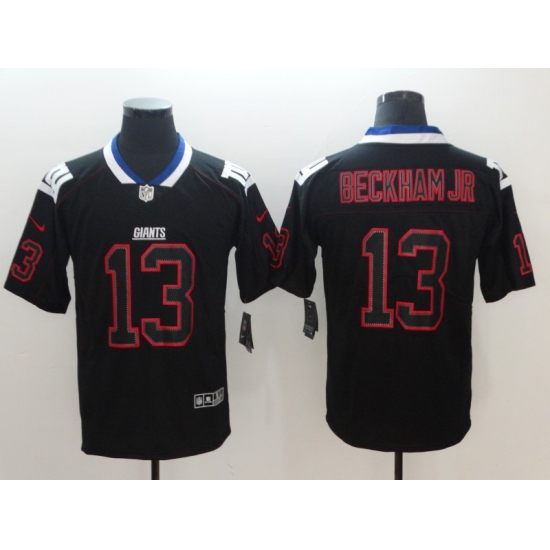 Nike Giants 13 Odell Beckham Jr Black Shadow Legend Limited Jersey Nike Giants 13 Odell Beckham Jr Black Shadow Legend Limited Jersey