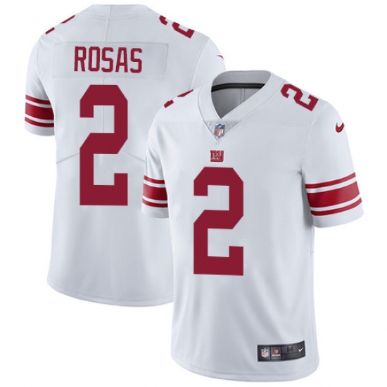 Nike Giants 2 Aldrick Rosas White Mens Stitched NFL Vapor Untouchable Limited Jersey Nike Giants 2 Aldrick Rosas White Mens Stitched NFL Vapor Untouchable Limited Jersey