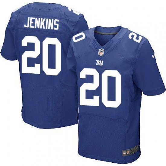 Nike Giants #20 Janoris Jenkins Royal Blue Team Color Mens Stitched NFL Elite Jersey Nike Giants #20 Janoris Jenkins Royal Blue Team Color Mens Stitched NFL Elite Jersey