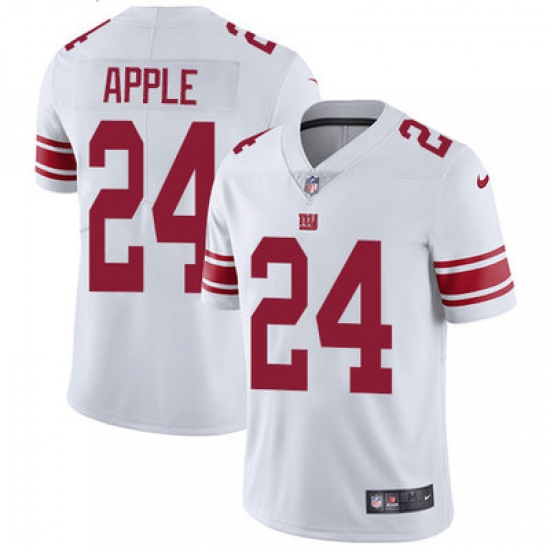 Nike Giants #24 Eli Apple White Mens Stitched NFL Vapor Untouchable Limited Jersey Nike Giants #24 Eli Apple White Mens Stitched NFL Vapor Untouchable Limited Jersey