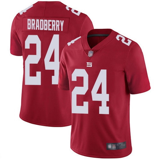 Nike Giants 24 James Bradberry Red Men Stitched NFL Limited Inverted Legend Jersey Nike Giants 24 James Bradberry Red Men Stitched NFL Limited Inverted Legend Jersey