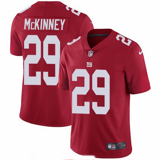 Nike Giants 29 Xavier McKinney Red Alternate Men Stitched NFL Vapor Untouchable Limited Jersey Nike Giants 29 Xavier McKinney Red Alternate Men Stitched NFL Vapor Untouchable Limited Jersey