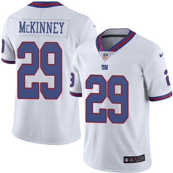 Nike Giants 29 Xavier McKinney White Men Stitched NFL Limited Rush Jersey Nike Giants 29 Xavier McKinney White Men Stitched NFL Limited Rush Jersey