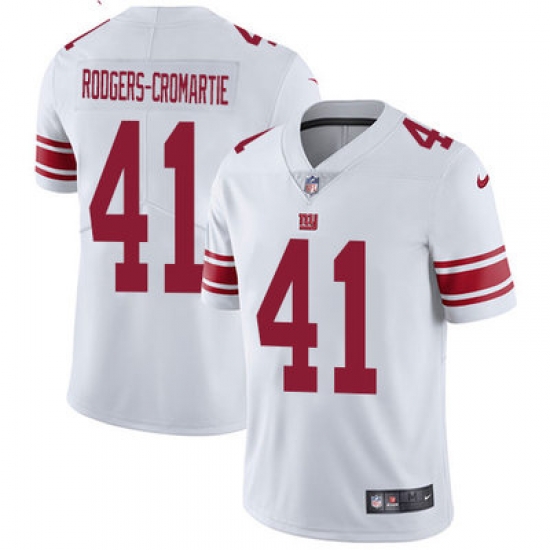 Nike Giants #41 Dominique Rodgers Cromartie White Mens Stitched NFL Vapor Untouchable Limited Jersey Nike Giants #41 Dominique Rodgers Cromartie White Mens Stitched NFL Vapor Untouchable Limited Jersey