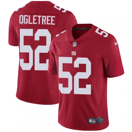 Nike Giants #52 Alec Ogletree Red Alternate Mens Stitched NFL Vapor Untouchable Limited Jersey Nike Giants #52 Alec Ogletree Red Alternate Mens Stitched NFL Vapor Untouchable Limited Jersey