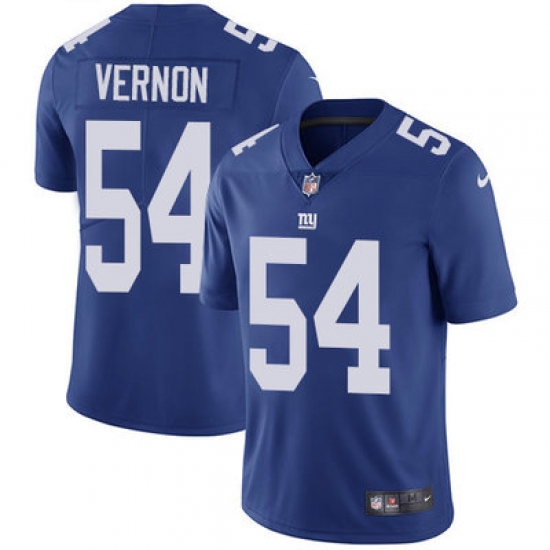 Nike Giants #54 Olivier Vernon Royal Blue Team Color Mens Stitched NFL Vapor Untouchable Limited Jersey Nike Giants #54 Olivier Vernon Royal Blue Team Color Mens Stitched NFL Vapor Untouchable Limited Jersey
