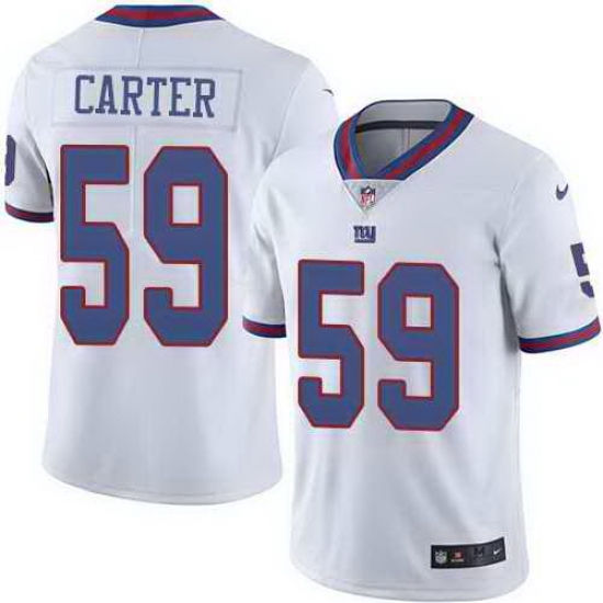 Nike Giants 59 Lorenzo Carter White Color Rush Limited Jersey Nike Giants 59 Lorenzo Carter White Color Rush Limited Jersey