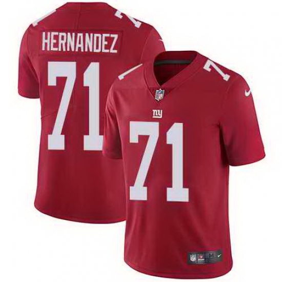 Nike Giants 71 Will Hernandez Red Alternate Vapor Untouchable Limited Jersey Nike Giants 71 Will Hernandez Red Alternate Vapor Untouchable Limited Jersey