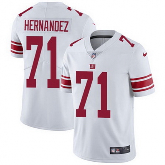 Nike Giants #71 Will Hernandez White Mens Stitched NFL Vapor Untouchable Limited Jersey Nike Giants #71 Will Hernandez White Mens Stitched NFL Vapor Untouchable Limited Jersey